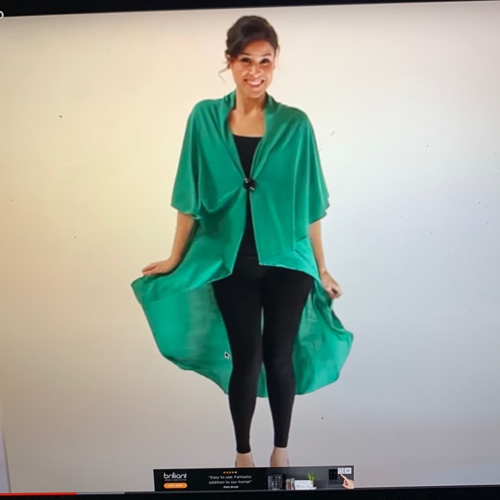 Shawl Dawls Covered in Style - Long Teal Shawl
